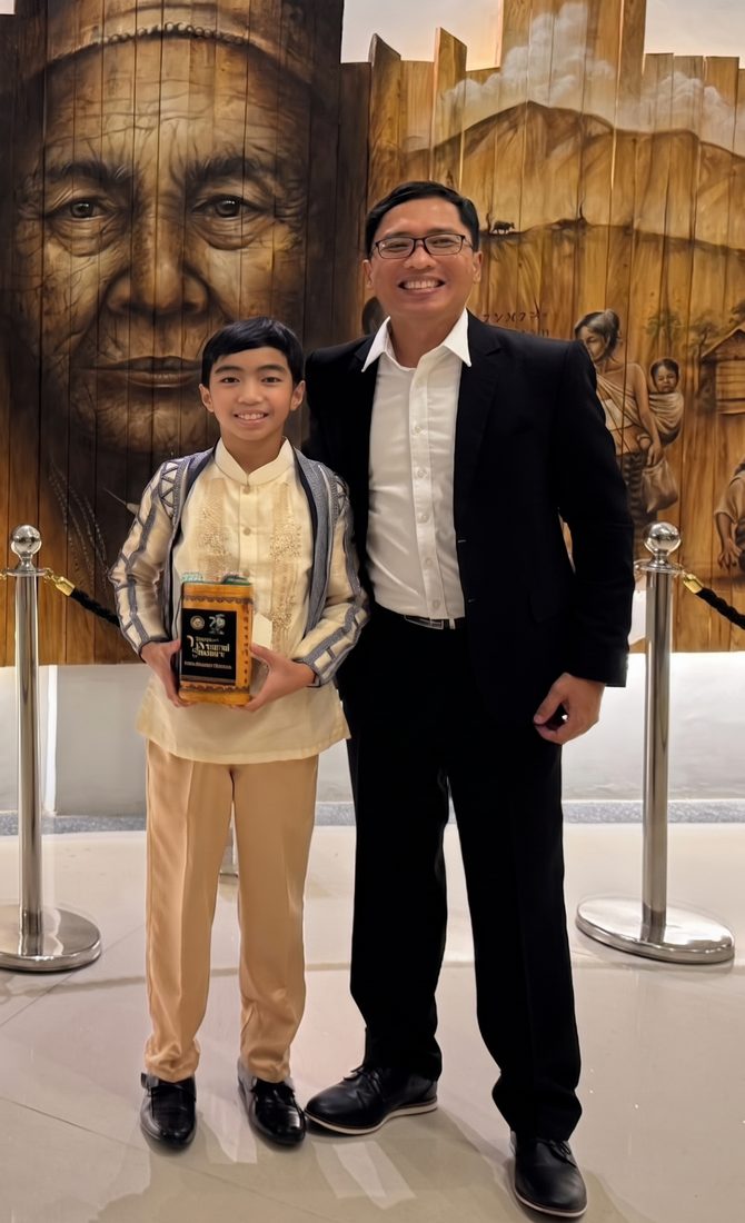 MLISFI pupil with his international award